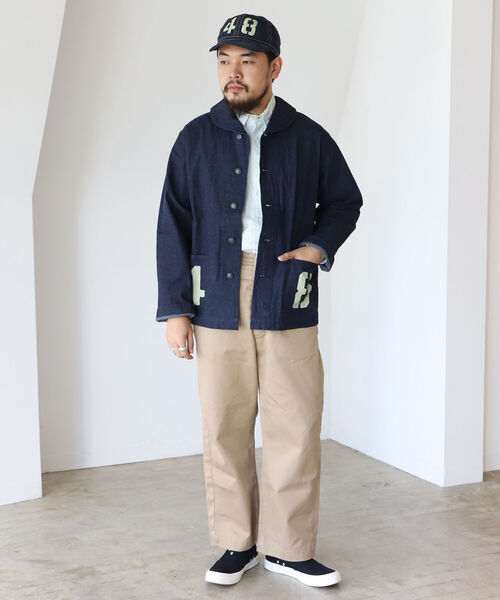 しておりま ジャケット カバーオール BUZZ RICKSON'S × fennica / 別注 NAVY 48 HECHIMA デニムジャケット<MEN> ZOZOTOWN PayPayモール店 - 通販 - PayPayモール ボディはヘ