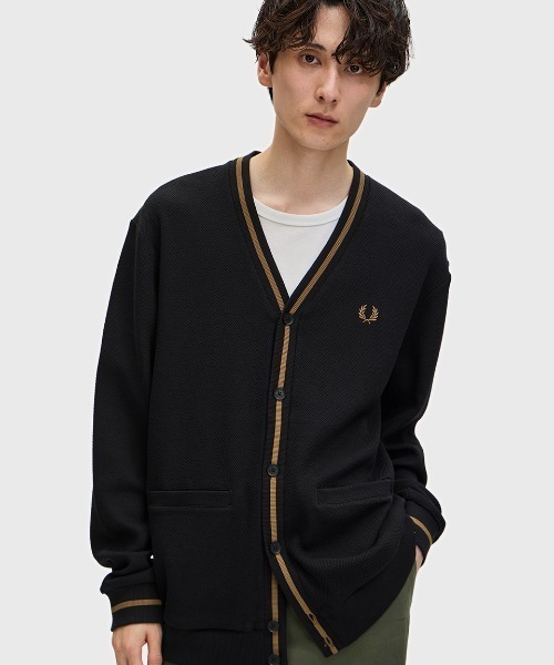 フレッドペリー FRED PERRY カーディガン 楽天市場】フレッドペリー FRED PERRY ワッフル ステッチ