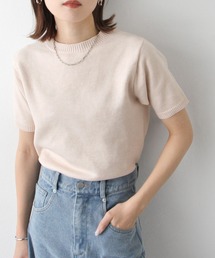 THOMBROWN ネイビー サマーニット S b2112-013616_1.jpg