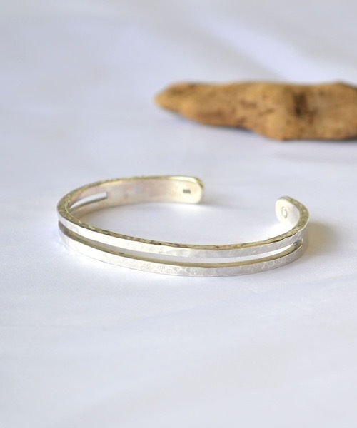 MANANAS(マナナス) バングル MANANAS（マナナス） バングル 」マナナス/ Double Bangle (MENS