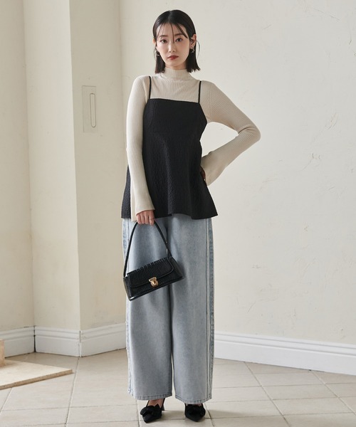 キャミソール Poko Poko Camisole セール】クロップド リブタンクトップキャミソール