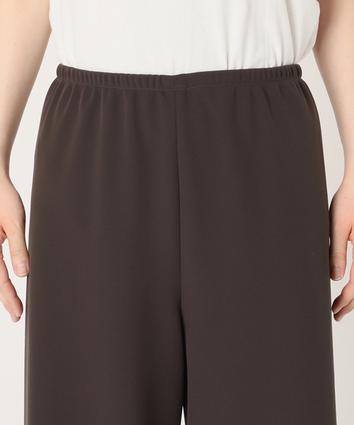 APSTUDIO エラスティックパンツ 36　ブラウン　2023 エラスティックパンツ(ブラウン)（スラックス）｜AP STUDIO（エーピー