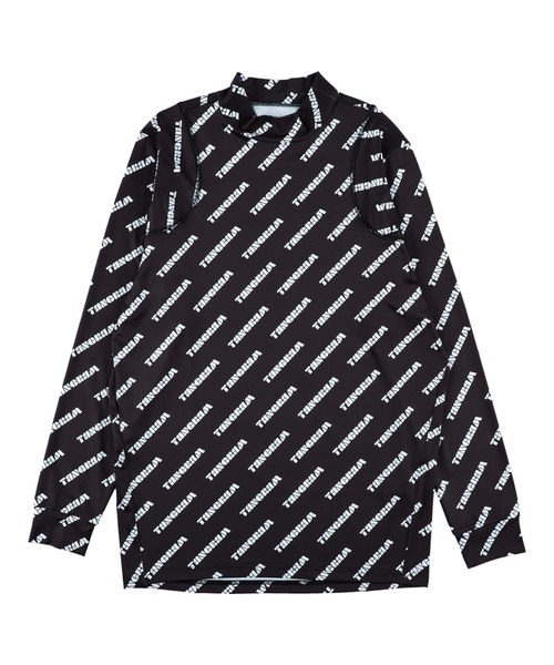 TANGRAM tシャツ STRETCH FIT 3D MOCKNECK TEE -TILT LOGO