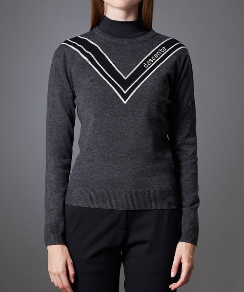 ニット クルーネックセーター