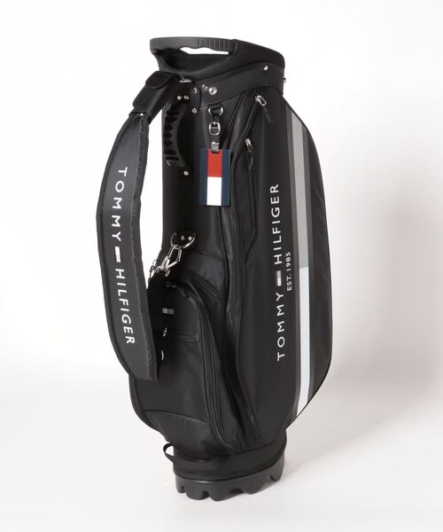 新品★トミーヒルフィガー★スタンドキャディバッグ★未使用★タグ付★47,300円 TOMMY HILFIGER GOLF ゴルフ スタンドキャデイバッグ ベーシック
