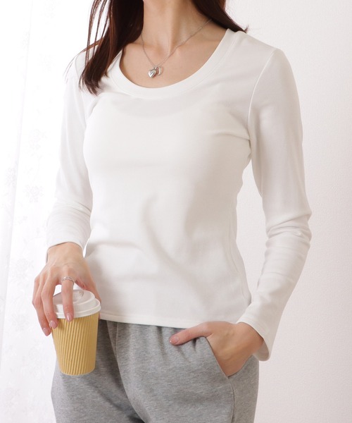 Lace Ladies（レースレディース） tシャツ Uネック ベーシック カラー