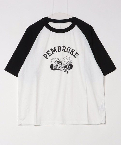 PEOPLESTYLEレトロ ロゴ プリントTシャツ ロンT ルーズ 男女兼用 PEOPLESTYLE(ピープルスタイル)のメンズ Tシャツ・カットソー
