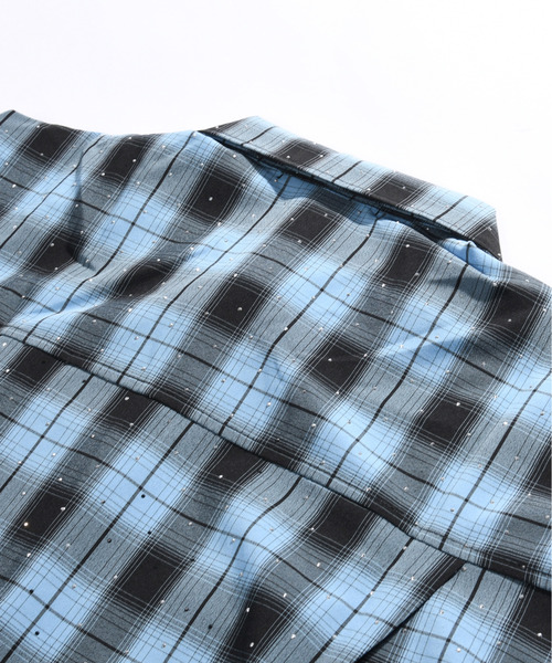 NEOS（KOKUYO） シャツ 「neos」ルーズシルエット ドット ライン