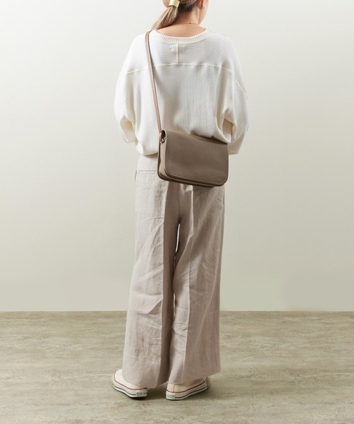 バッグ SLOW shrink-flap shoulder Shrink - Narrow Flap Shoulder Bag -｜SLOW – スロウ 公式EC