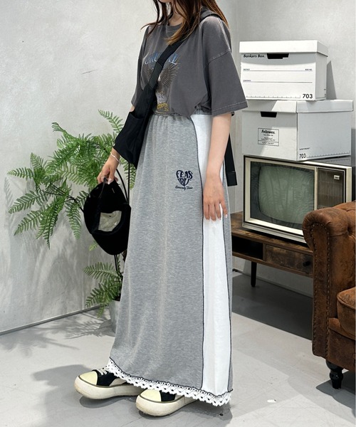 定価16900円！毛100% スカート 新品 グレー 膝丈 蝶 刺繍 楽天市場】刺繍 スカート ロング 秋 秋物 刺繍スカート 花柄