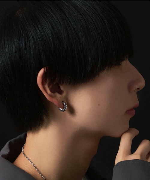 Commuse ピアス black GOTHIC YOHJI YAMAMOTO - GOTHIC YOHJI YAMAMOTO WOLF DAGGER