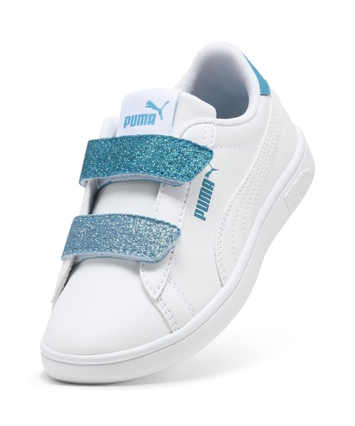 PUMA（プーマ） スニーカー キッズ スニーカー キラキラ ラメ ベルクロ