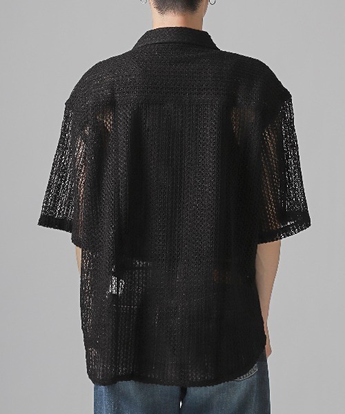 JCAESAR STUDIO 透かし編みTシャツ メッシュシャツ Amazon.co.jp: [WANSHIX] メッシュ 透かし編み 半袖