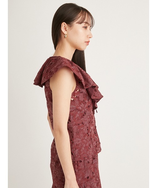 SNIDEL 「SNIDEL」 ノースリーブブラウス ONE SIZE グレー