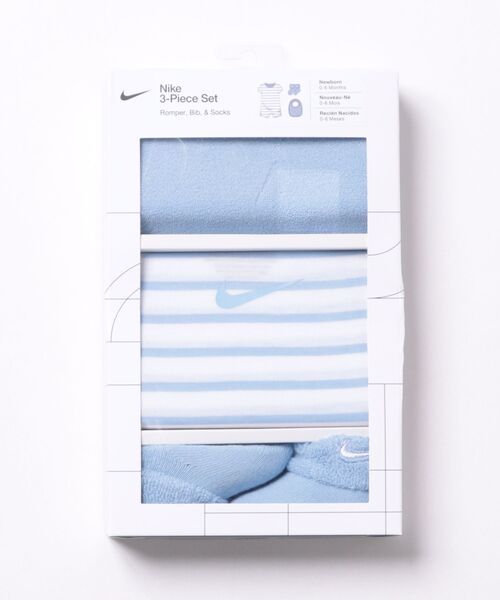NIKE ベビー服 ロンパース 「NIKE」 NHN 3PK TERRY ROMPER SET
