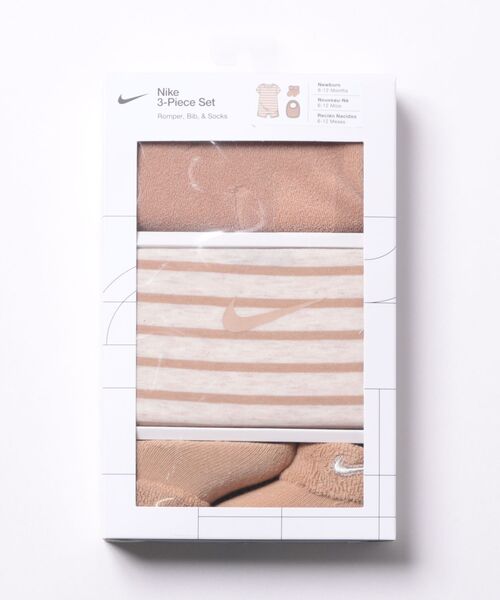 NIKE ベビー服 ロンパース 「NIKE」 NHN 3PK TERRY ROMPER SET