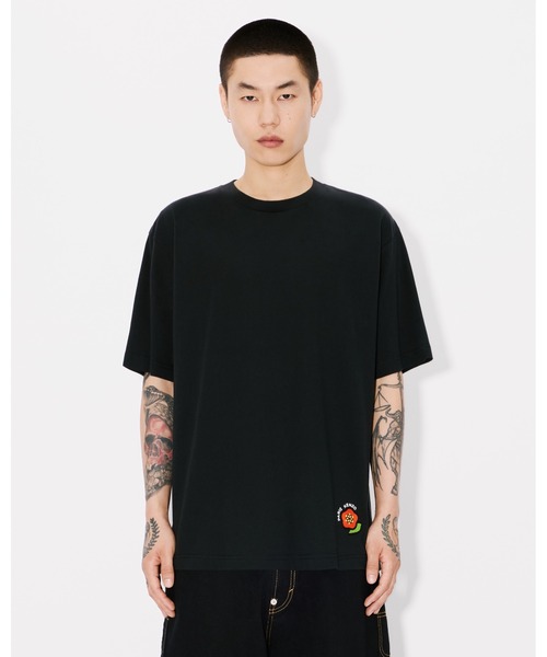 【KENZO】エンブロイダリー Tシャツ（送料込み） KENZO tシャツ 'KENZO Pop' エンブロイダリー オーバーサイズ T