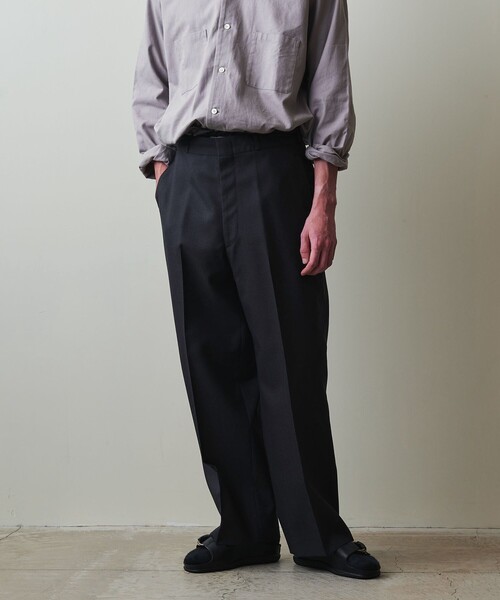 ■Steven Alan■2PLEATED DRESS TROUSERS■ Steven Alan（スティーブンアラン）の「＜Steven Alan＞ VIN PIQ