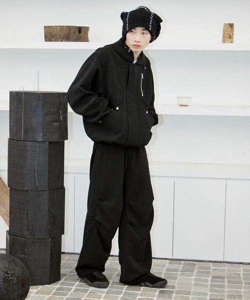 CONZ ブルゾン アウター ショートフードブルゾン2 メンズ : ZOZOTOWN