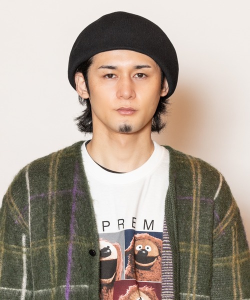 GDC CA4LA ブラック ビッグベレー帽 GDC CA4LA ブラック ビッグベレー