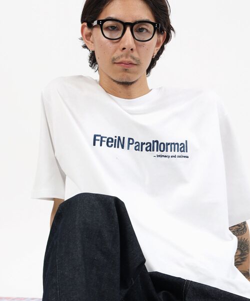 ffein tシャツ 「FFEIN（フェイン）」センターロゴ刺繍ショート丈T