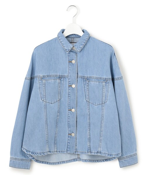 J.PRESS YORK STREET デニムジャケット gジャン 「WOMEN」ソフトワイド 