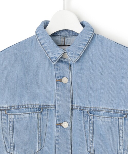 J.PRESS YORK STREET デニムジャケット gジャン 「WOMEN」ソフトワイド 