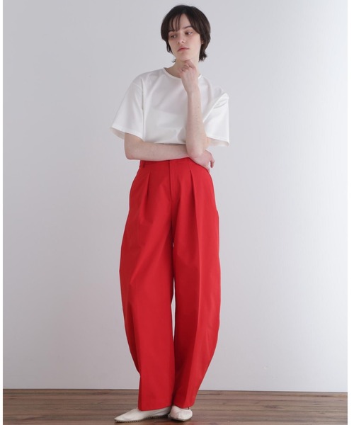 LE PHIL》バックメッシュジャージー LE PHIL パンツ バックメッシュSOLOTEXパンツ レディース