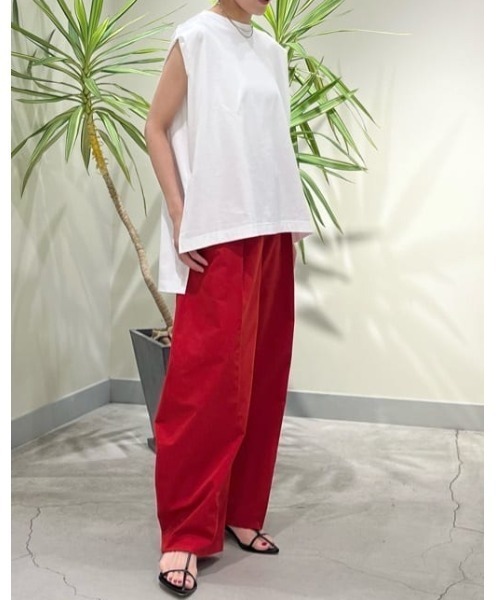 LE PHIL パンツ バックメッシュSOLOTEXパンツ レディース