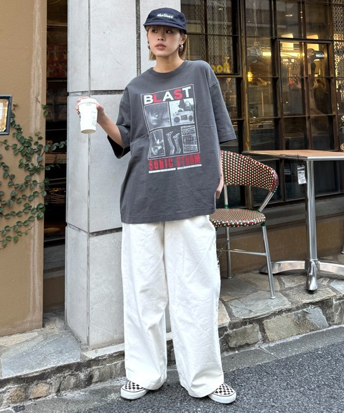 CIAOPANIC TYPY tシャツ 「ユニセックス」ヴィンテージフェード