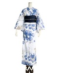 ゆかた 浴衣 浴衣2点セット(ゆかた・帯) レ...の詳細画像1