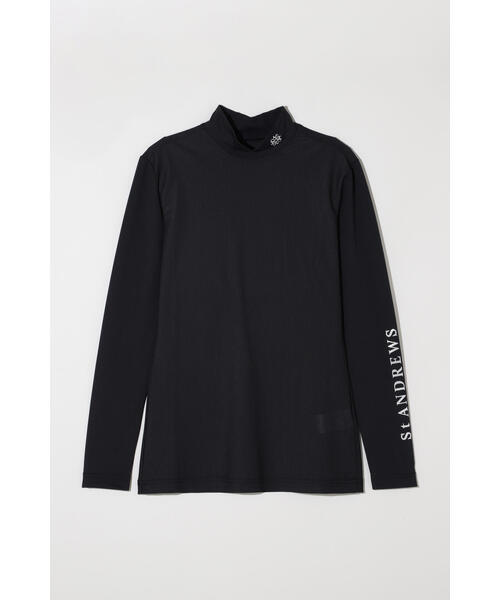 tシャツ 「St ANDREWS」ツインコットUV×SUNPROFITメッシュ長袖ハイネックカットソー (WOMENS) レディース St ANDREWS tシャツ 「St ANDREWS」ツインコットUV×SUNPROFIT