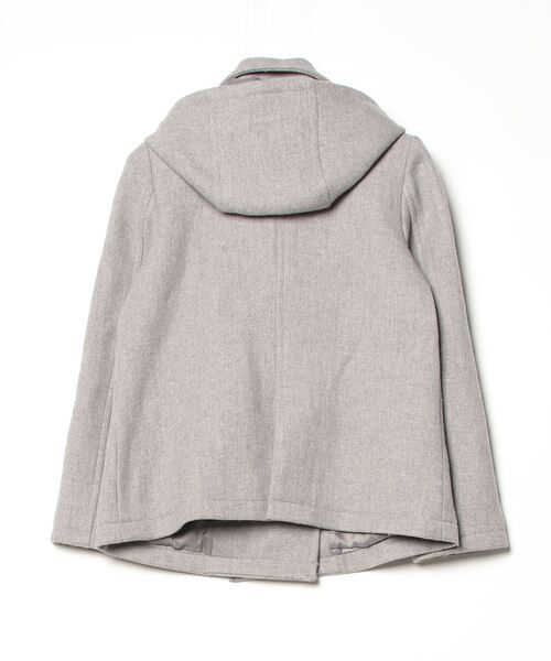「URBAN RESEARCH DOORS」 ピーコート 40 グレー レディース_画像2
