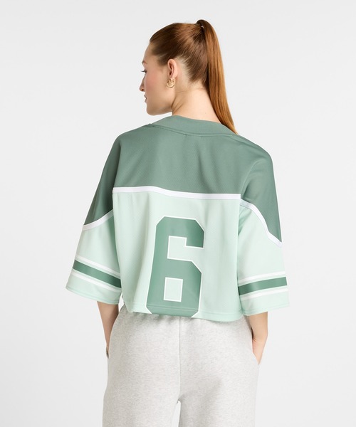 new balance メッシュTシャツ ライムグリーン New Balance tシャツ ジャージメッシュショートスリーブTシャツ