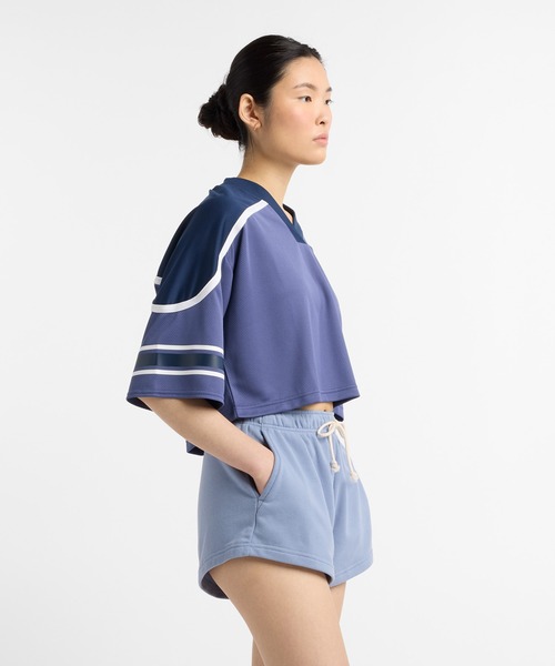 tシャツ メッシュショートスリーブTシャツ レディース New Balance tシャツ ジャージメッシュショートスリーブTシャツ