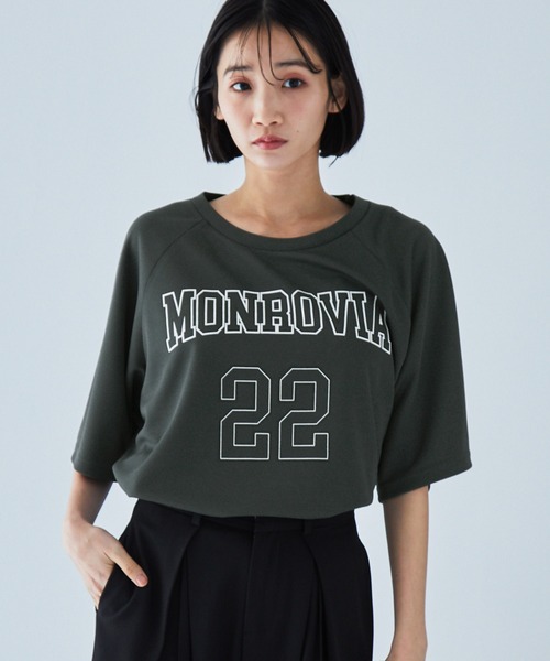 MEDM 半袖 Tシャツ ロゴプリント クルーネック 人気 男女兼用 MEDM 半袖 Tシャツ ロゴ 花柄刺繍 プリント 大人気 男女兼用 (MR