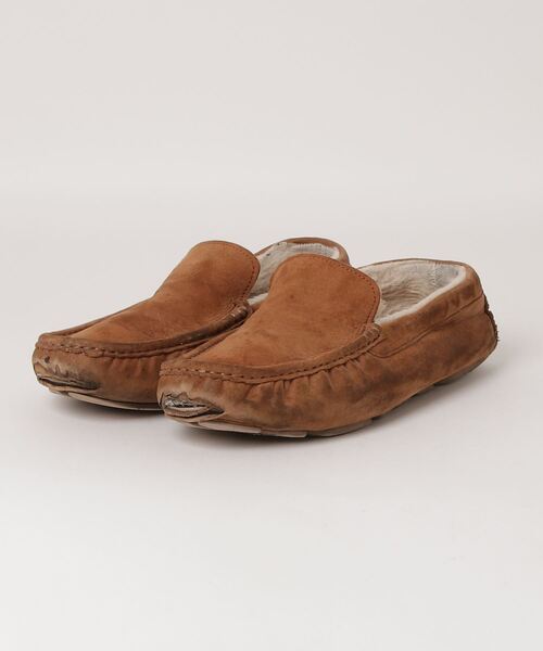 UGG モカシン ブラウン UGG Australia 「UGG」 モカシンシューズ 42 ブラウン メンズ