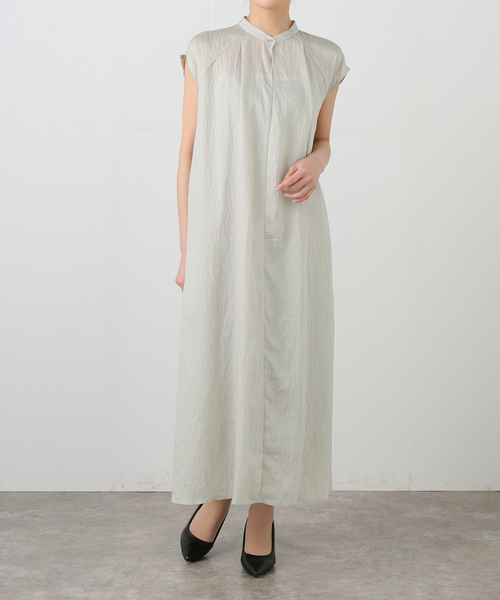 TICCA ワンピース 「洗える」TICCA/ティッカ フレンチスリーブ