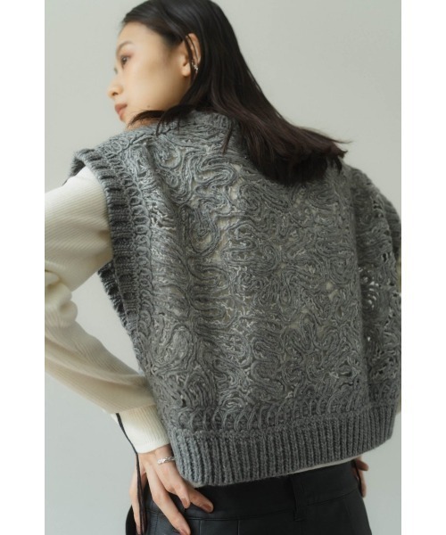 クヌースマーフ ジレ sheer undulate gillet/2color (unisex) | KNUTH MARF