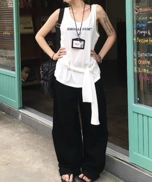 SHEENA（シーナ） ワイドパンツ ジーンズ デニム デニムパンツ バック
