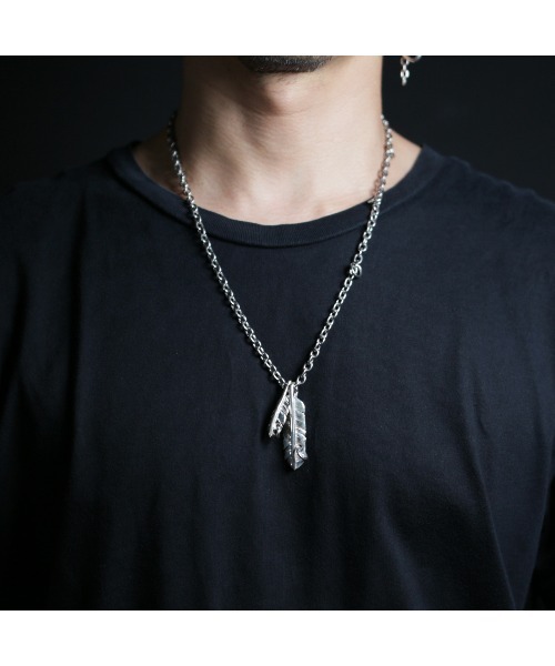 Feather×SleepingBeautyTurquoise　ネックレス JAM HOME MADE ネックレス B77（バナナ） LEAF（葉っぱ