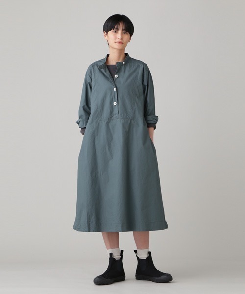 MHL. モスグリーン長袖 ワンピース MHL. 「MHL.」 長袖ワンピース 1 グリーン レディース