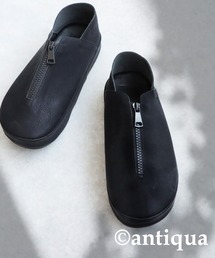 「antiqua」 スリッポン L ブラック レディースの画像5