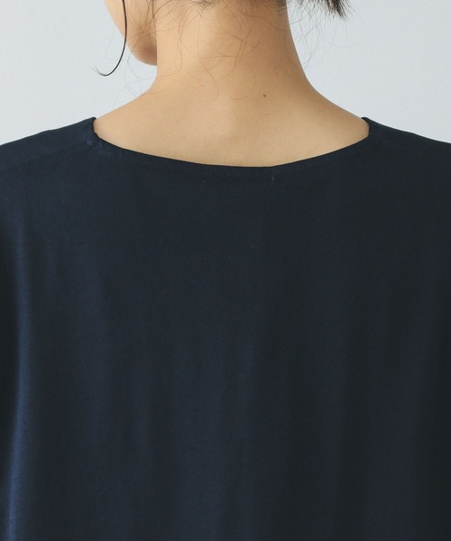 GLOBAL WORK（グローバルワーク） tシャツ 半袖 リッチクリーンVネック