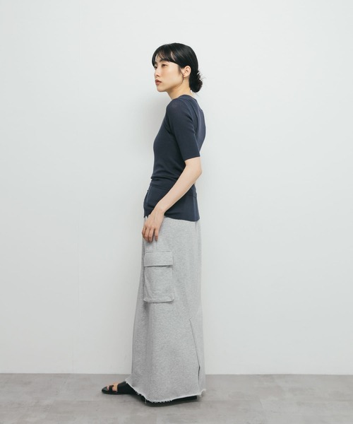 【NO/FAITH STUDIOS】ボタンライン ダブルレイヤード ブラック NO/FAITH STUDIOS ノーフェイス ストゥディオス FW24 DOUBLE