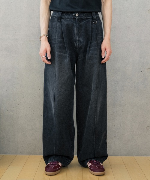 Nanmo. ジーンズ Vintage Denim Slacks / デニムスラックス メンズ