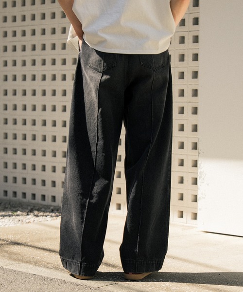 Nanmo. ジーンズ Vintage Denim Slacks / デニムスラックス メンズ