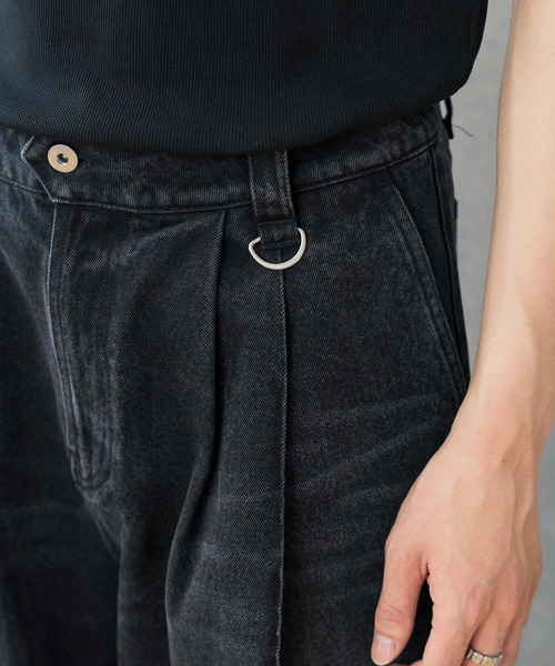Nanmo. ワイドパンツ ジーンズ Vintage Denim Slacks / デニム
