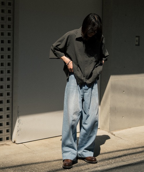 Nanmo. ジーンズ Vintage Denim Slacks / デニムスラックス メンズ