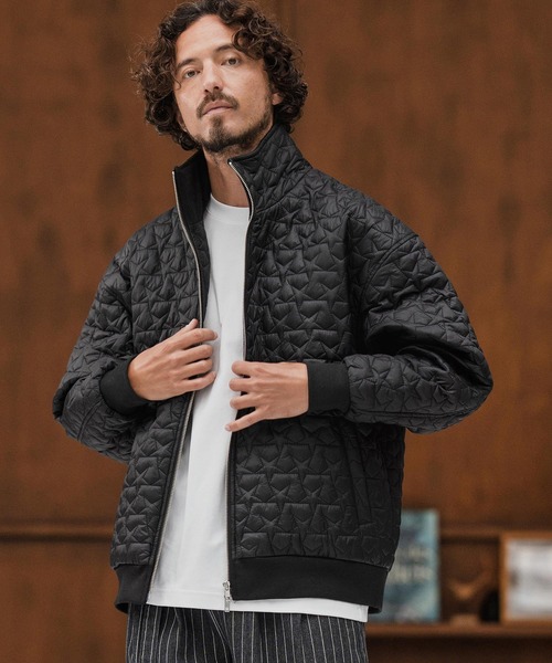 CAMBIO（カンビオ） ブルゾン アウター mj10868-Star Pattern Quilted